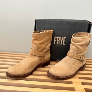 FRYE Natalie Short Engineer Boots